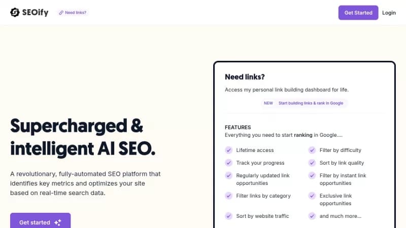 SEOify screenshot