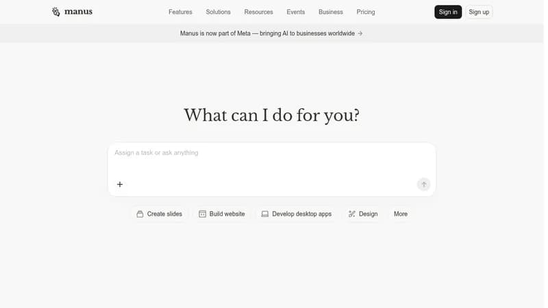 manus website