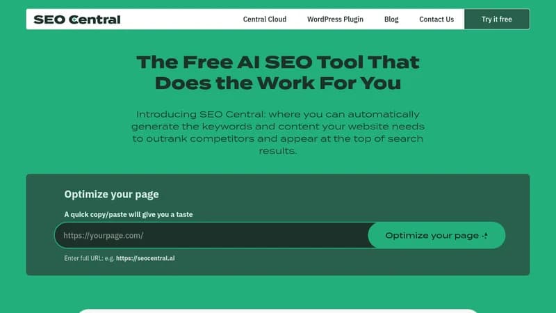 seo central website