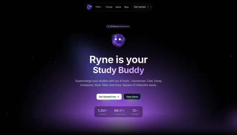 Ryne AI screenshot