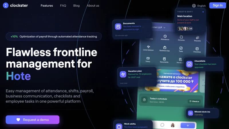 clockster website