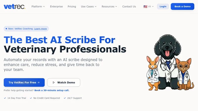 vetrec website