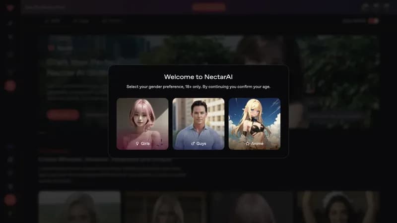 TryNectar AI Girlfriend screenshot