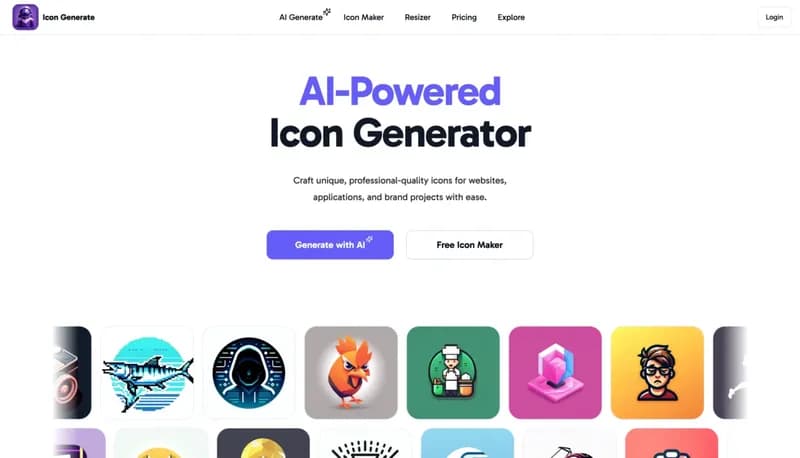 Icon Generate screenshot