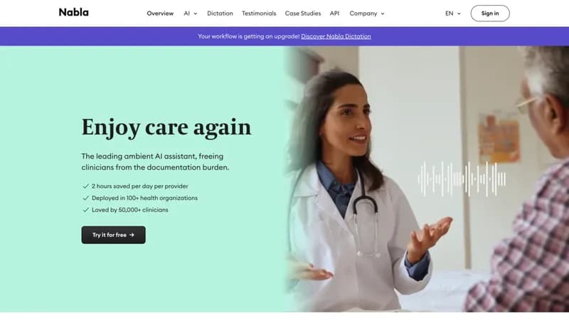 Nabla Copilot screenshot