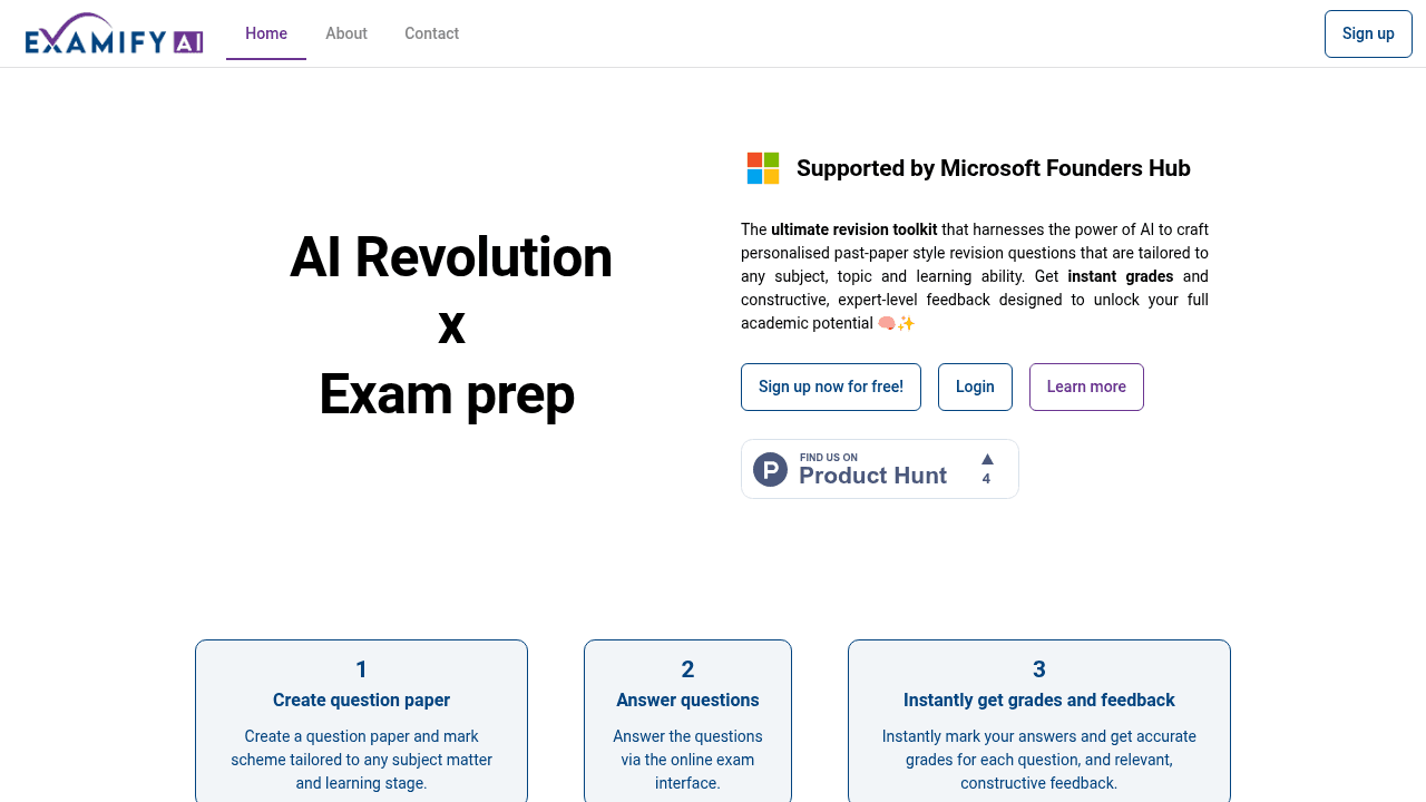 examify ai website