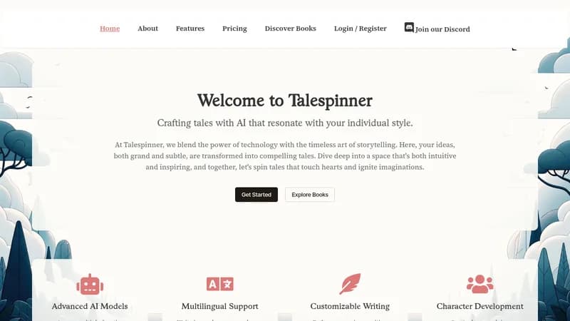 talespinner website