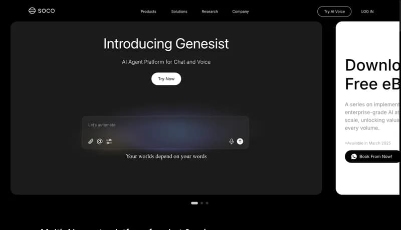 Genesist by Soca AI screenshot