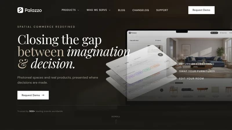 palazzo website