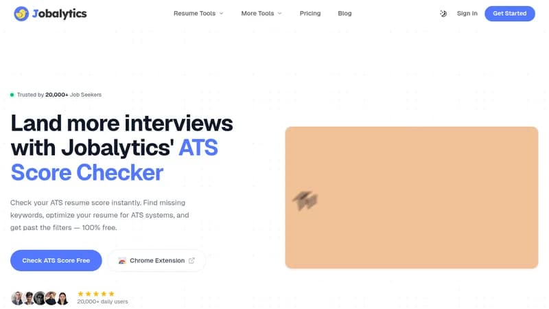 jobalytics website