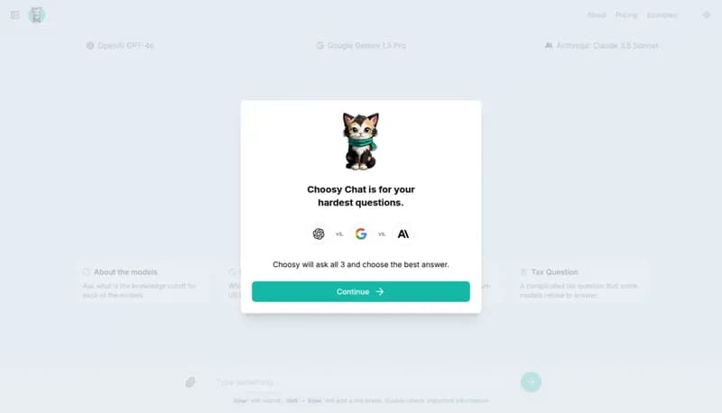 Choosy Chat screenshot