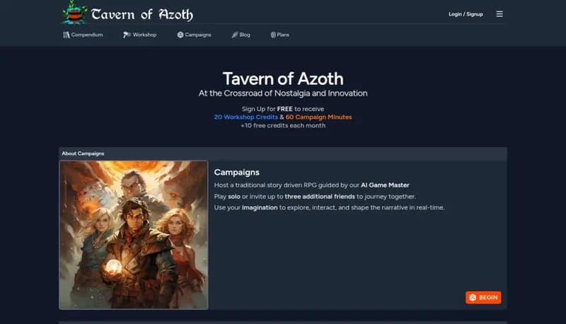 Tavern of Azoth screenshot