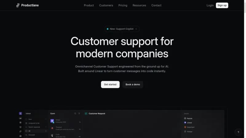 productlane website