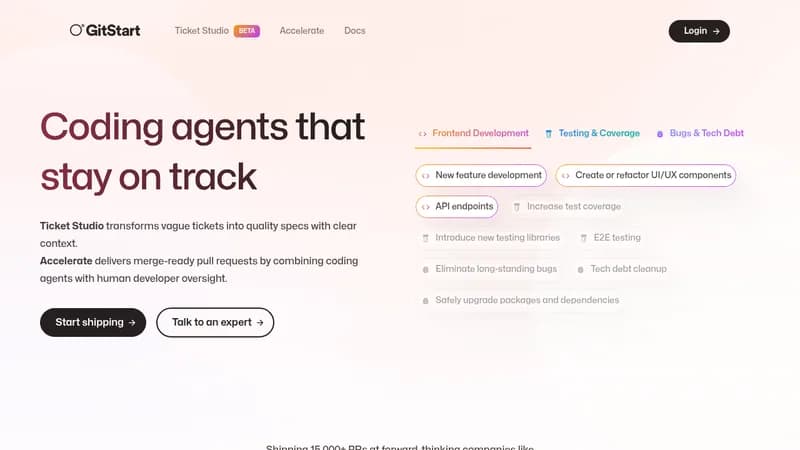 ticket studio website