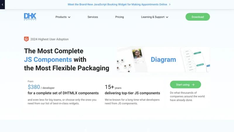 DHTMLX screenshot