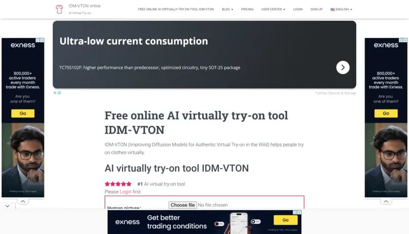 IDM-VTON screenshot