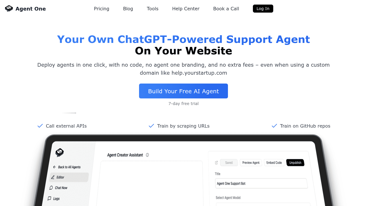 agent one website