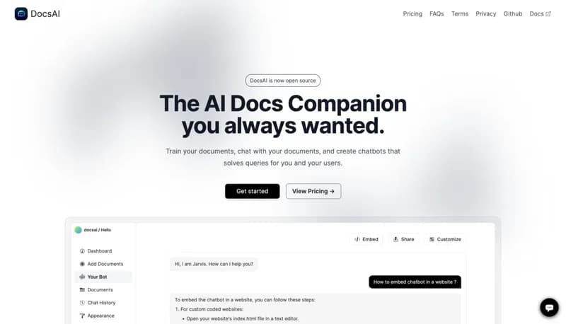 DocsAI screenshot