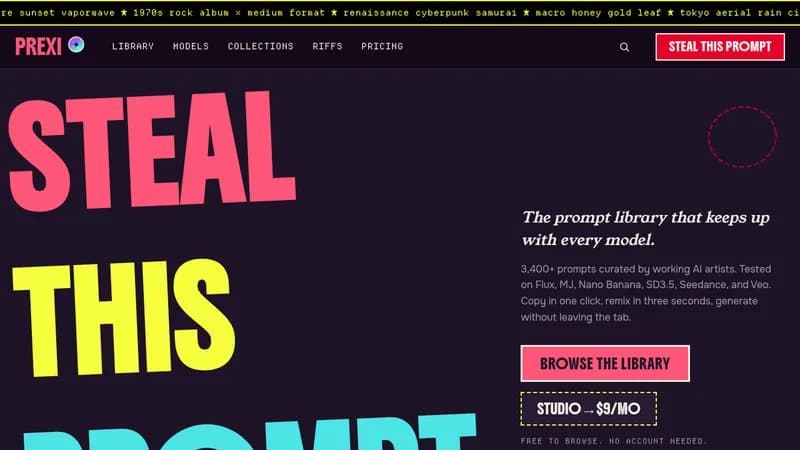 prexi website