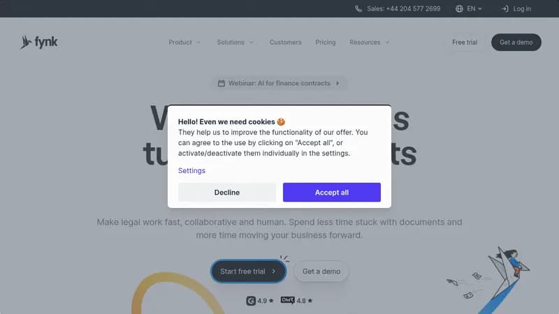 fynk website