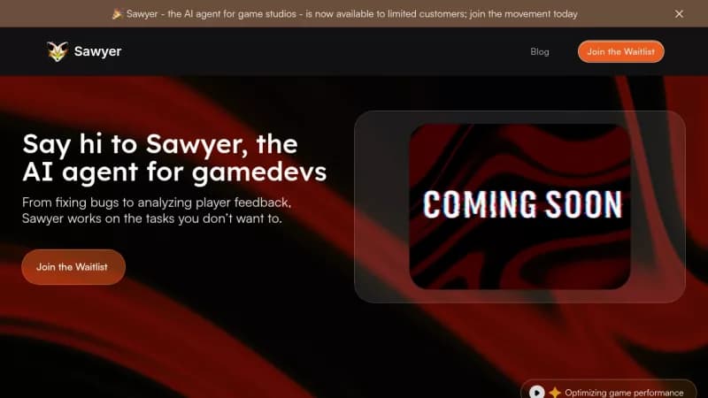 Sawyer screenshot