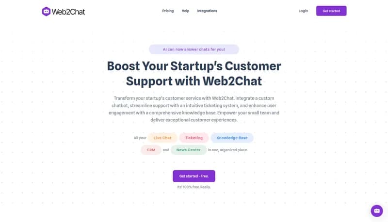 Web2Chat screenshot