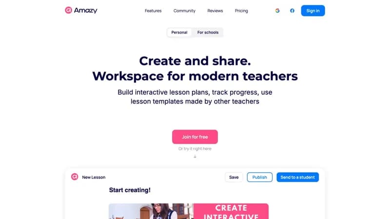 Amazy.uk screenshot