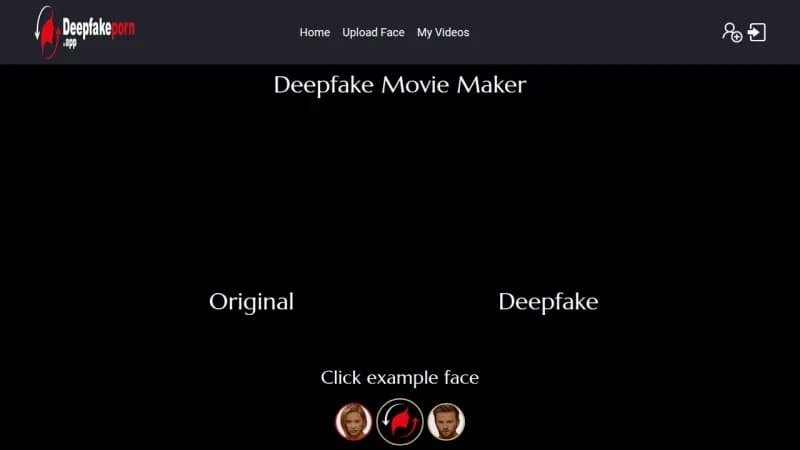 Deepfake Movie Maker screenshot
