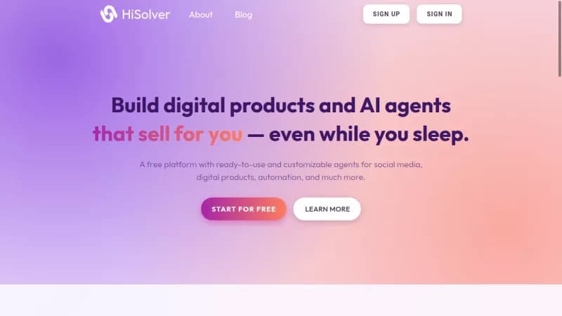 HiSolver screenshot