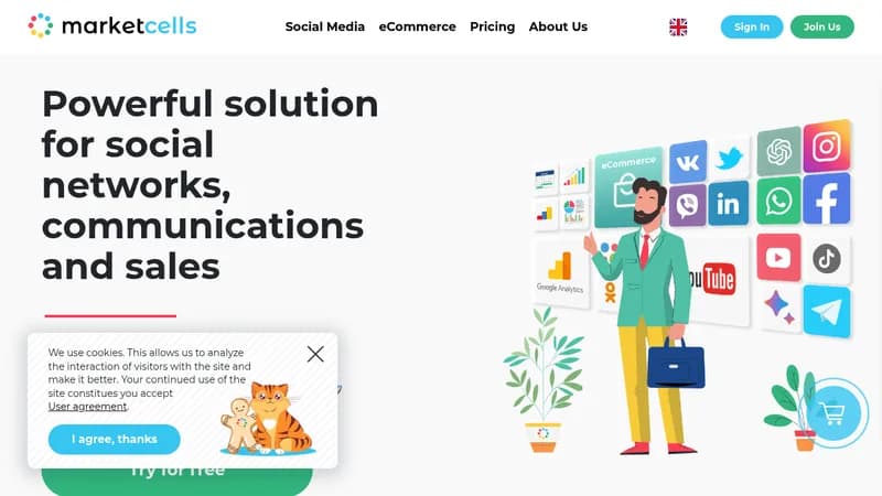 marketcells website