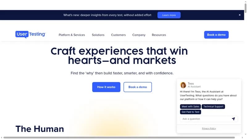 usertesting website