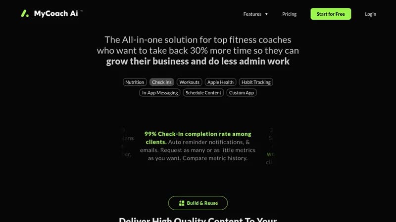 mycoach ai website