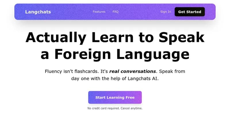 langchats website