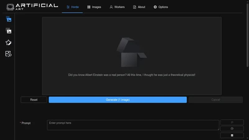artificial art website