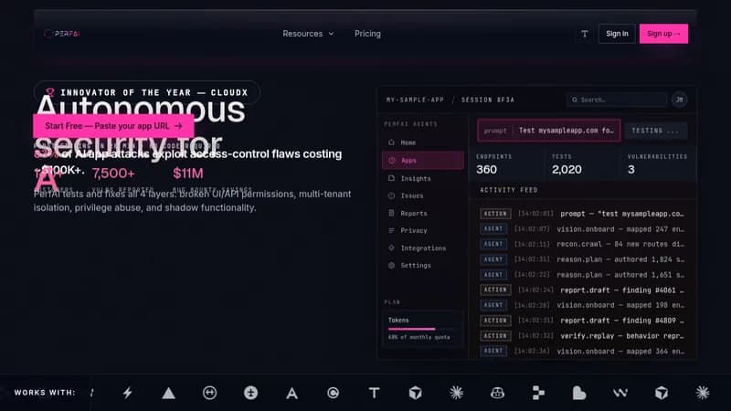 perfai website