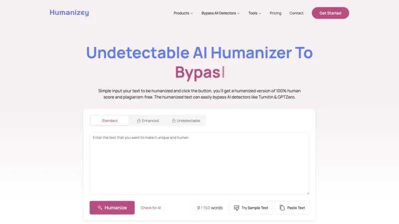 Humanizey AI screenshot