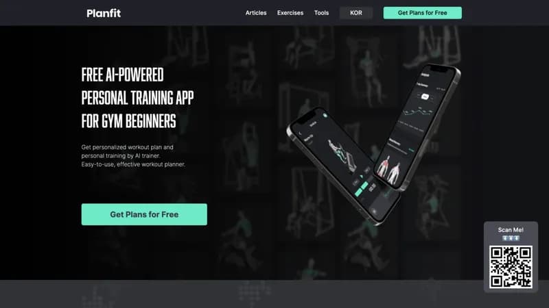 Planfit screenshot