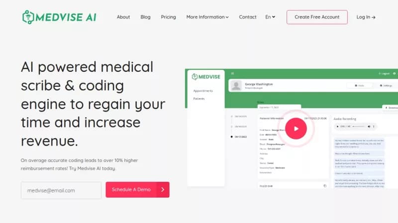 Medvise screenshot