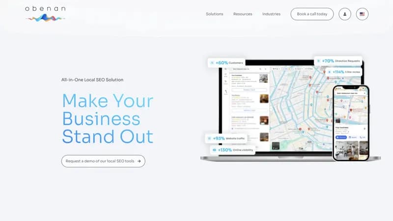 Obenan screenshot