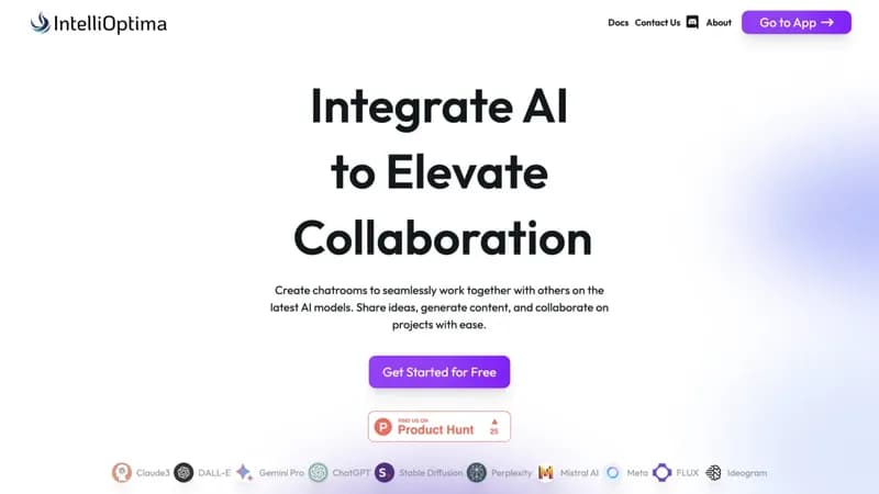 IntelliOptima screenshot