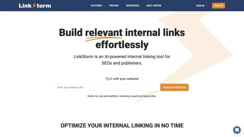 LinkStorm screenshot