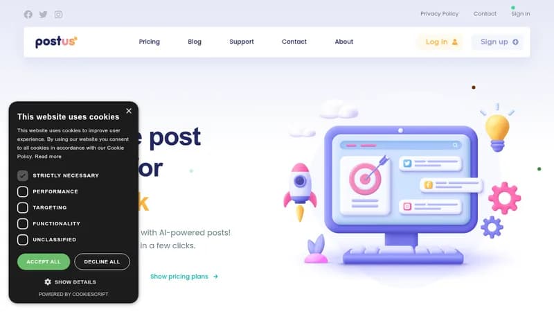 postus website