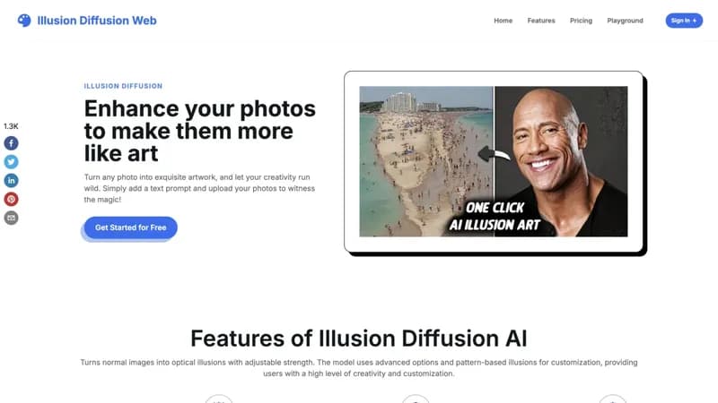 Illusion Diffusion screenshot