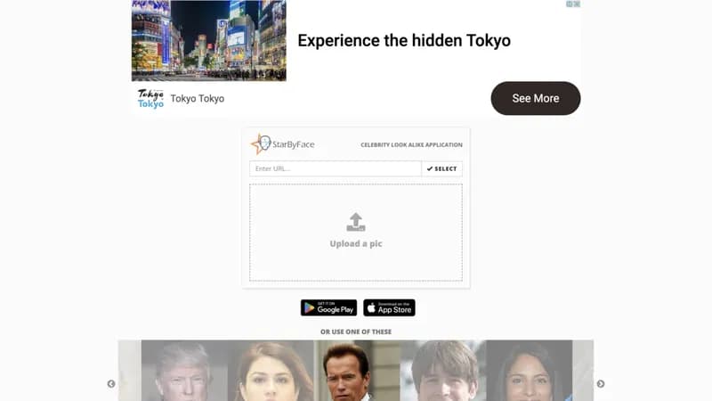 StarByFace screenshot