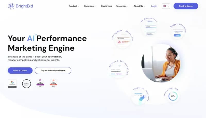 BrightBid screenshot
