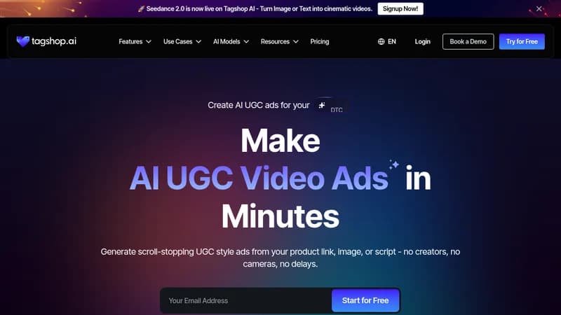 tagshop ai website
