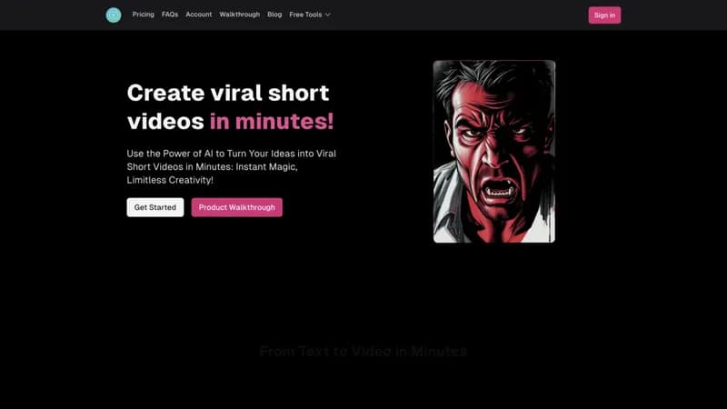 Shorts Generator screenshot