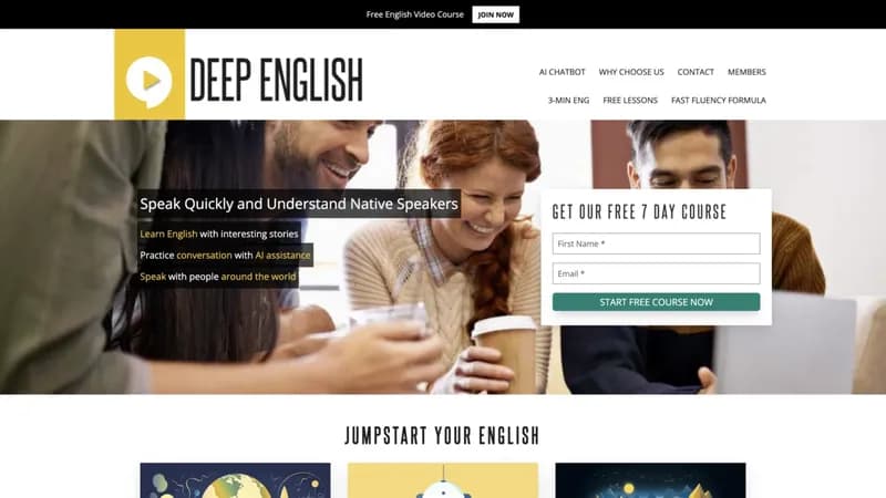 Deep English screenshot