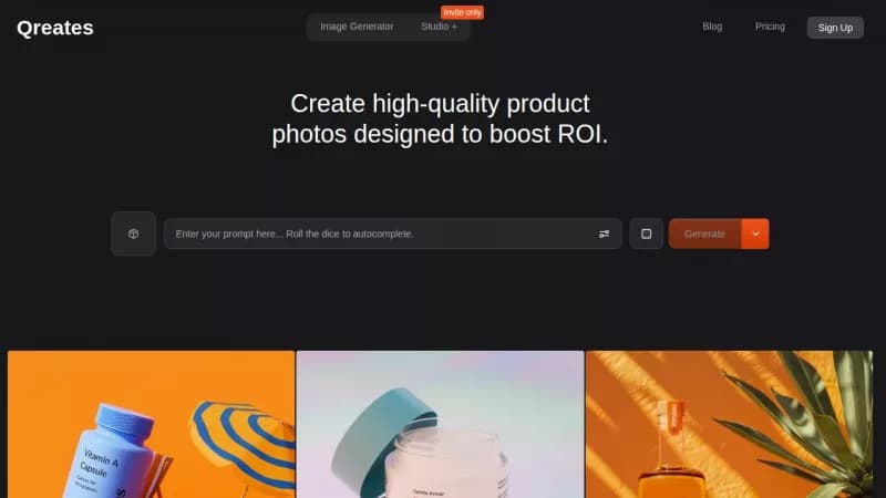 Qreates screenshot