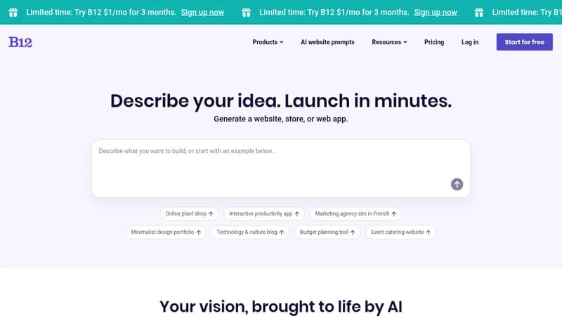 b12 website